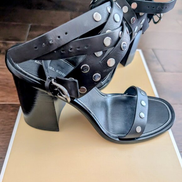 Michael Kors Irene sandal heeled 8 - Picture 1 of 4